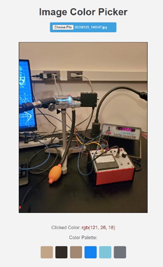 Color Picker App - Image Processing Interface